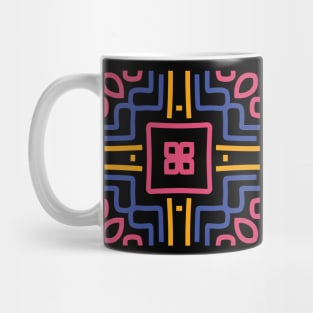 Ethnic Rule pattern Seal Mug